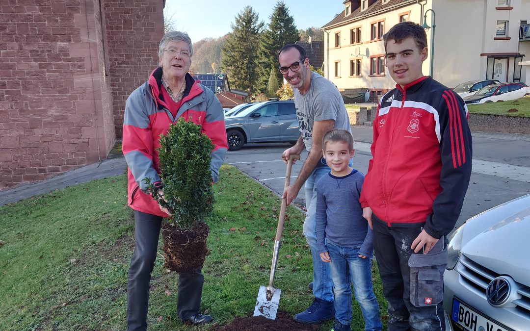 Die Baumpflanz-Challenge 2025 – Wir waren mit dabei