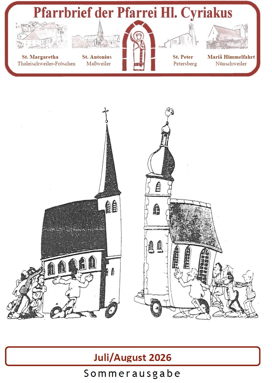 Pfarrbrief Heiliger Cyriakus